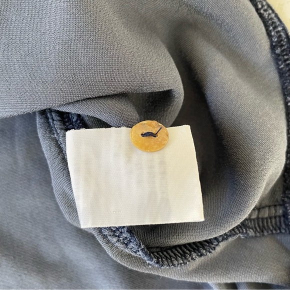 Johnny Was Nomi Smock Velvet Shirt, Blue Women's Size S - Picture 10 of 11